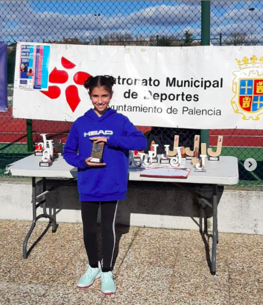 Ángela Mozo, Campeona en Palencia